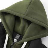 Wesley | Puffer jas met contrasterende capuchon