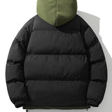 Wesley | Puffer jas met contrasterende capuchon