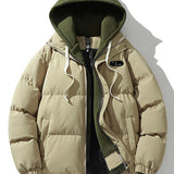 Wesley | Puffer jas met contrasterende capuchon