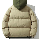 Wesley | Puffer jas met contrasterende capuchon