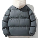 Wesley | Puffer jas met contrasterende capuchon