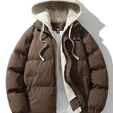 Wesley | Puffer jas met contrasterende capuchon