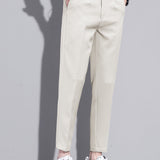 Wessel | Slim fit cropped pantalon