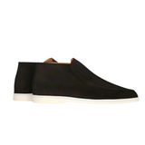 Wietse | Suède loafers met verhoogde zool