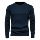 Willem | Elegante trui met ruitmotief