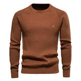 Willem | Elegante trui met ruitmotief