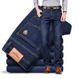 Wim | Klassieke jeans met rechte pijpen en stretch