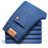 Wim | Klassieke jeans met rechte pijpen en stretch