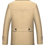 Wim | Trenchcoat van middellange lengte