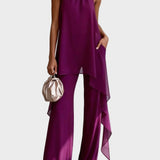 Viola - Elegante Halter Set met Broek