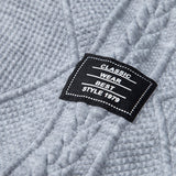 Wout | Sweater met geometrisch jacquarddessin en relaxte pasvorm