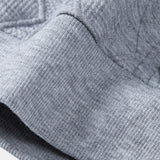 Wout | Sweater met geometrisch jacquarddessin en relaxte pasvorm