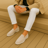 Xavier | Klassieke suède loafers