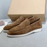 Xavier | Klassieke suède loafers