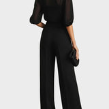 Clarisa – set met brede broek
