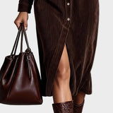 Klassieke en Elegante Jurk - Stijlvolle Casual Jurk