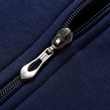 Zeno | Hoodie met pluchevoering, ritssluiting en relaxte pasvorm