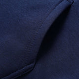 Zeno | Hoodie met pluchevoering, ritssluiting en relaxte pasvorm