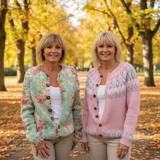 Gabriela – Herfstbloemen cardigan