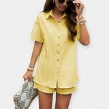 Karolína - Comfortabele set met een shirt en shorts