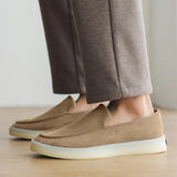 Benny | Klassieke suède business loafers