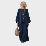 Beata - Elegante Linnen Kleding Set in Twee Delen