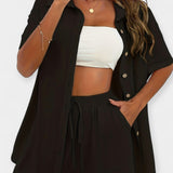 Marie - Set van een blouse en shorts