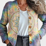 Rainelle™ - Cardigan in Pastelregenboog