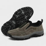 Dean | Blauwe comfortabele instappers