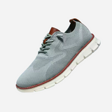 Dirck | Crèmekleurige gebreide sneakers