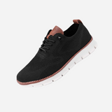 Dirck | Crèmekleurige gebreide sneakers