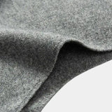 Durk | Marineblauw gebreid gilet met knopen