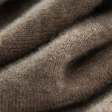 Durk | Marineblauw gebreid gilet met knopen