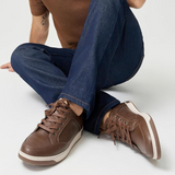 Edo | Zwarte casual sneakers