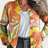 Kiandra™ - Levendige Cardigan in Tropisch Patroon