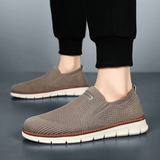 Emile | Zwarte gebreide instapsneakers