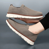 Emile | Zwarte gebreide instapsneakers