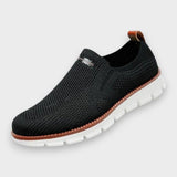Emile | Zwarte gebreide instapsneakers