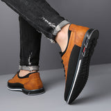 Erik | Tweekleurige casual veterschoenen