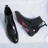 Everhard | Zwarte nette chelseaboots