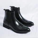 Everhard | Zwarte nette chelseaboots