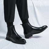 Everhard | Zwarte nette chelseaboots