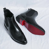 Everhard | Zwarte nette chelseaboots