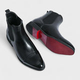 Everhard | Zwarte nette chelseaboots