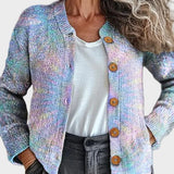 Ivadelle™ - Cardigan met pastelpatroon