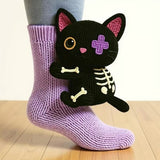 Floor | Knuffelsokken Skeletkat