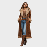 Isabella - Lange elegante winterjas