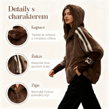 Karolína – Comfortabele Jas met Capuchon