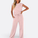 Íris - Casual Set van Zachte Lounge Stof
