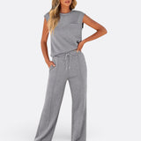 Íris - Casual Set van Zachte Lounge Stof